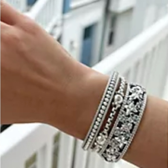 NWT Jai John Hardy Sterling Silver Hammered Bead Bracelet - Picture 3 of 11